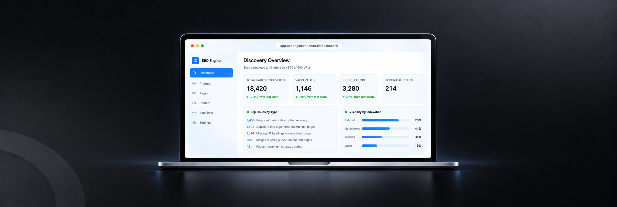 SEO Engine Discovery Overview
