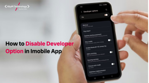 how to disable developer option in imobile app