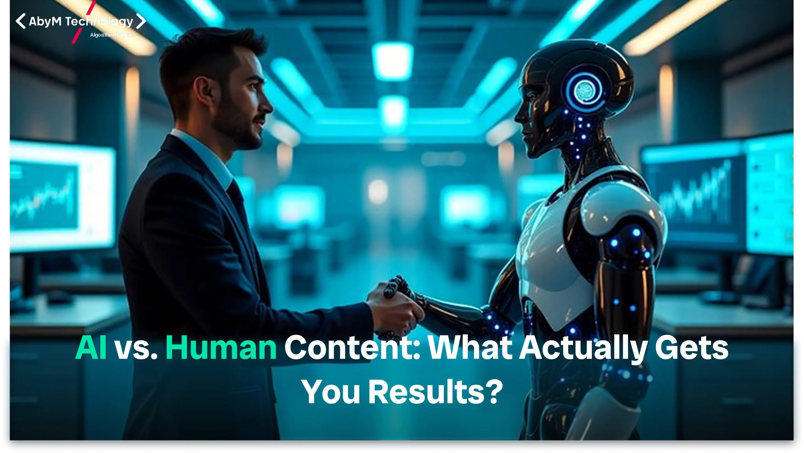AI vs. Human Content: What Actually Gets You Results?