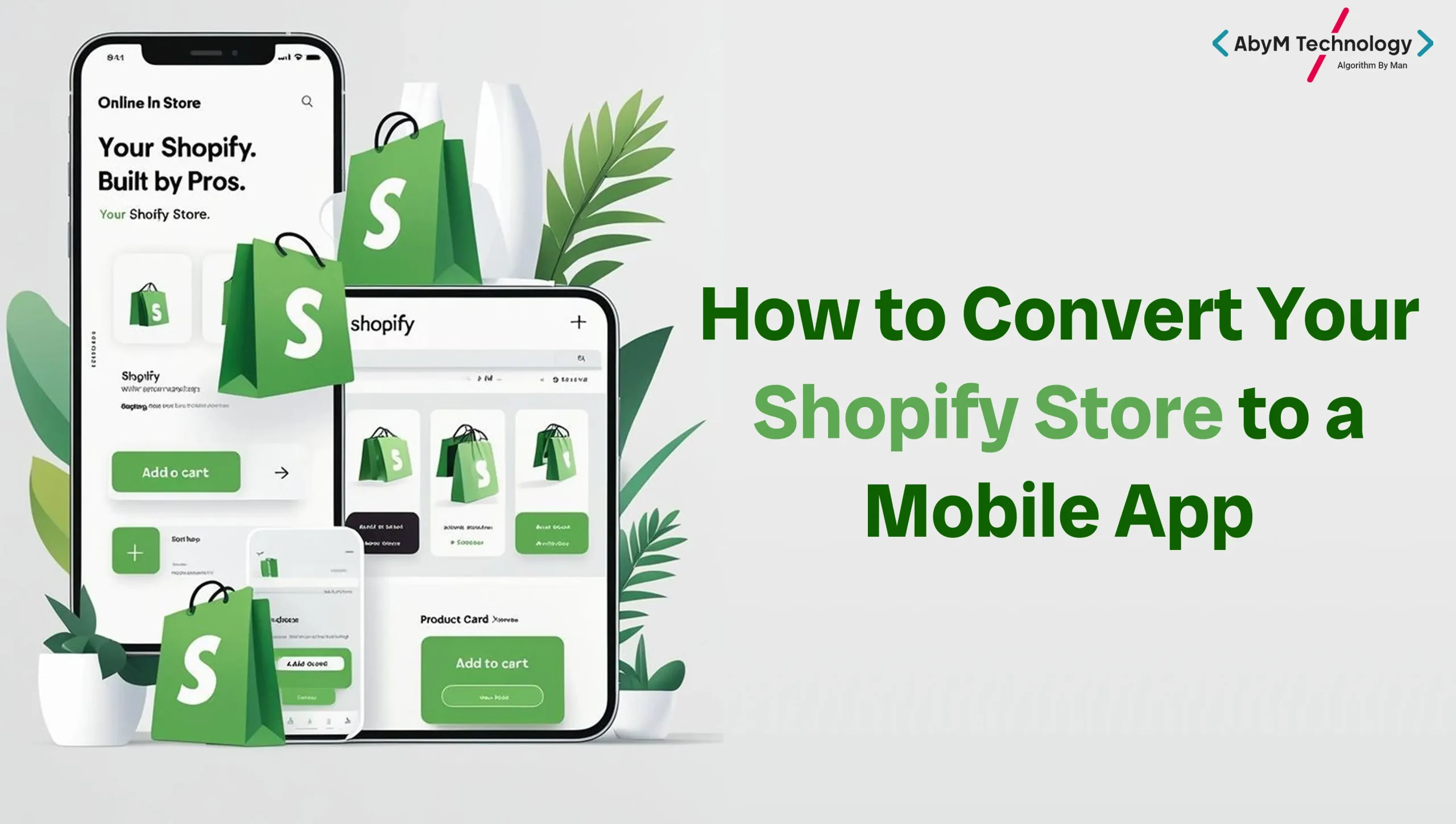 How to Convert Your Shopify Store to a Mobile App