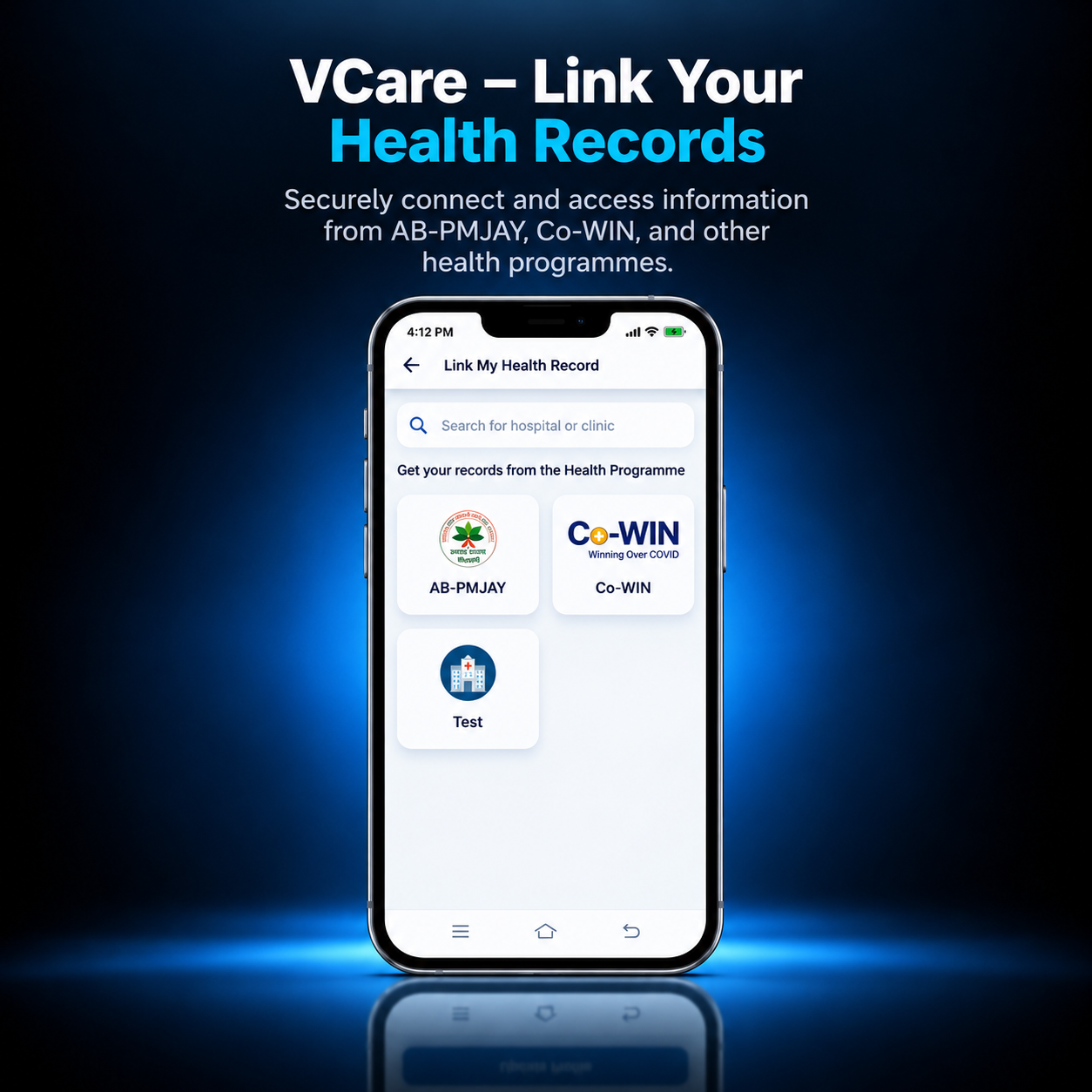 VCare – Instant QR Appointment Booking